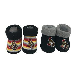 NHL Senators Infant Socks / 2 Pack / 0-12 Months